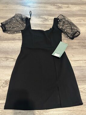 jcpenney womens black dresses London Times Women's Short Sleeve Fit & Flare Midi Dress - Fiber Content jcpenney Black Dresses for Women